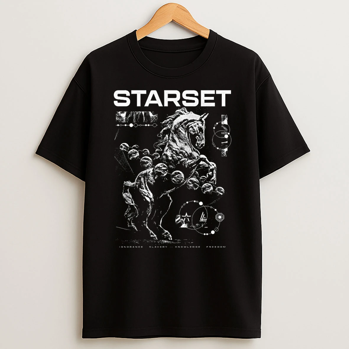 Starset Ignorance Slavery Knowledge Freedom Tshirt Hoodie