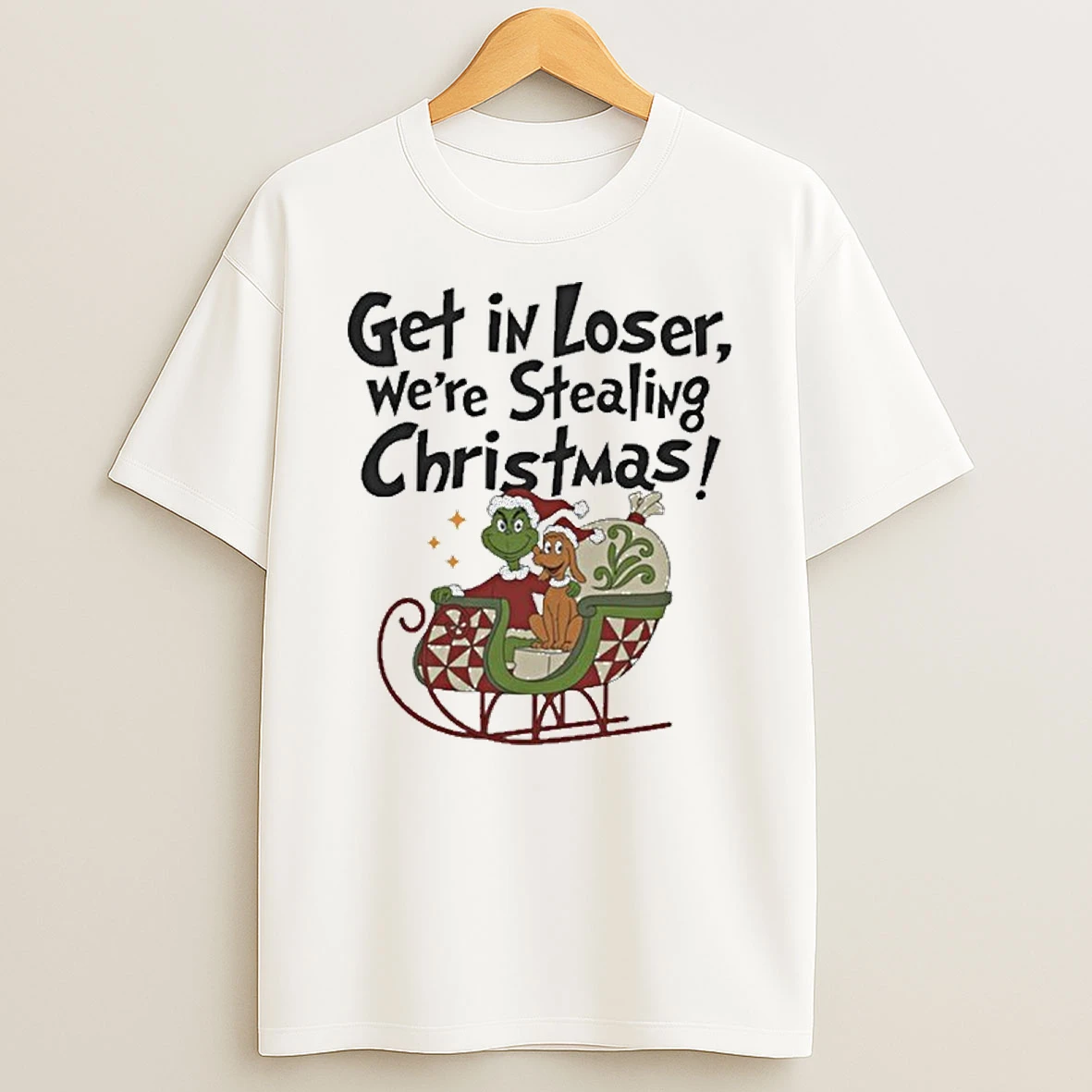 Stealing Christmas Tshirt Hoodie