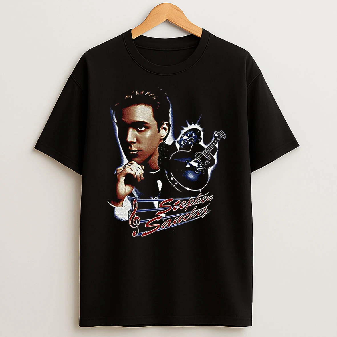 Stephen Sanchez Guitar Portrait Tshirt Hoodie