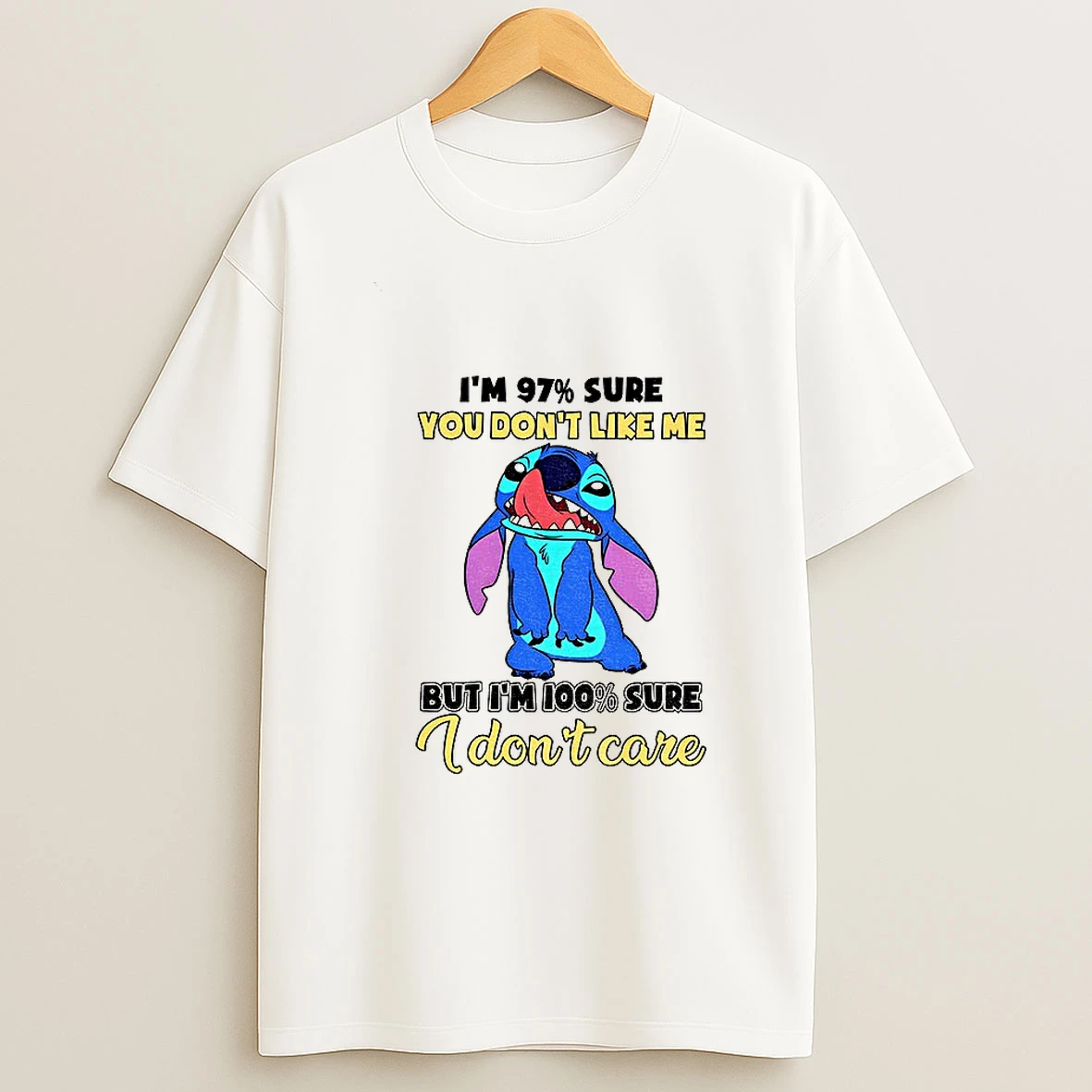 Stitch If Youre Happy And You Know It Its Your Meds Tshirt Hoodie