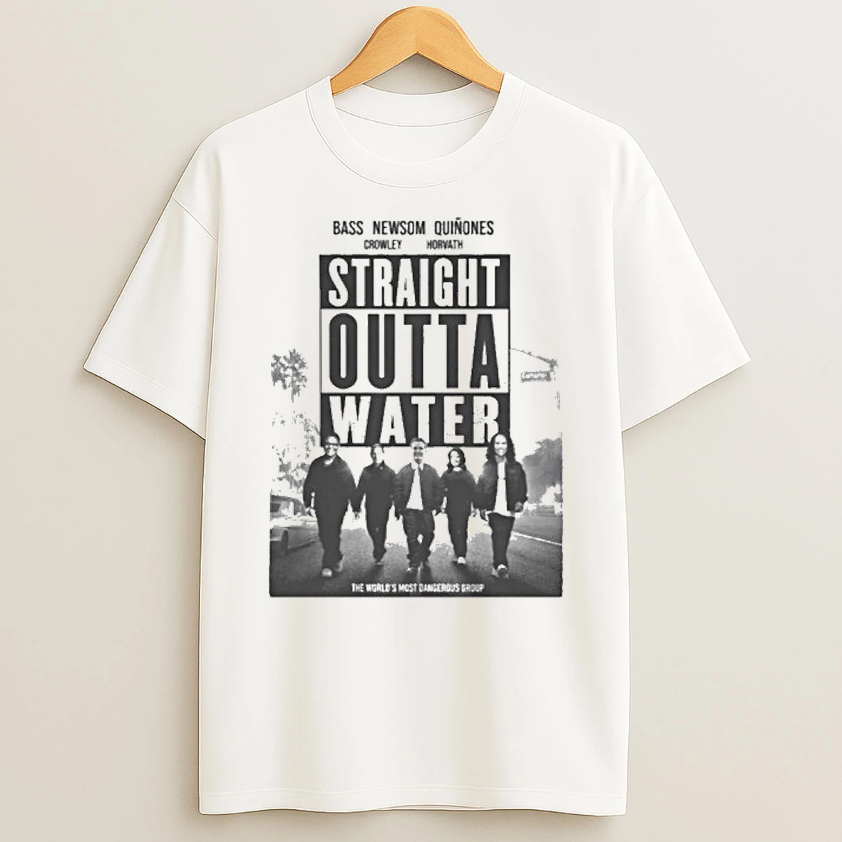 Straight Outta Water Tshirt Hoodie