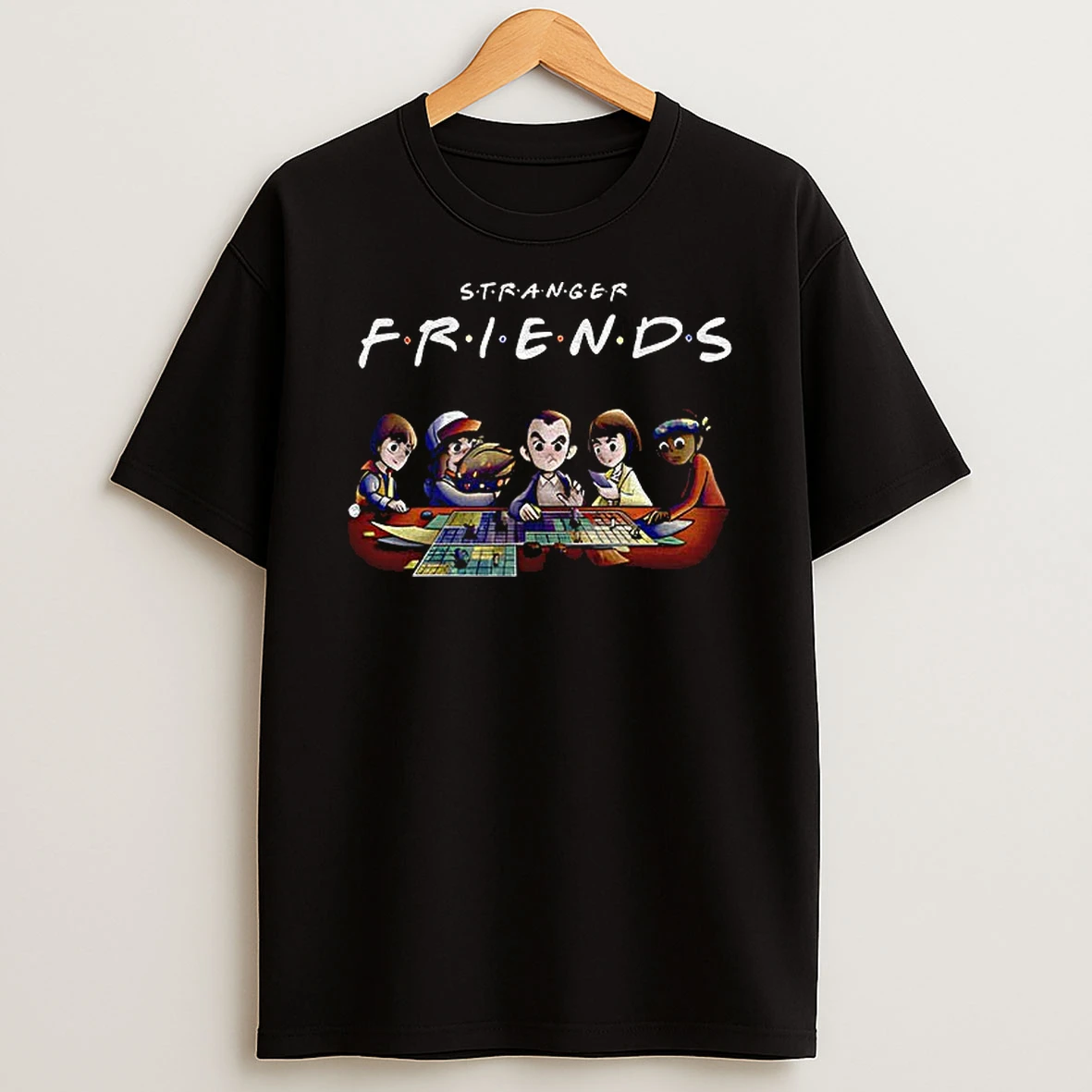Stranger Friends Stranger Things Mike Wheeler Cartoon Christmas Tshirt Hoodie