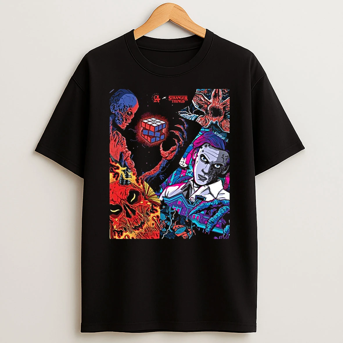 Stranger Things 5 Hellfire Club Art Tshirt Hoodie
