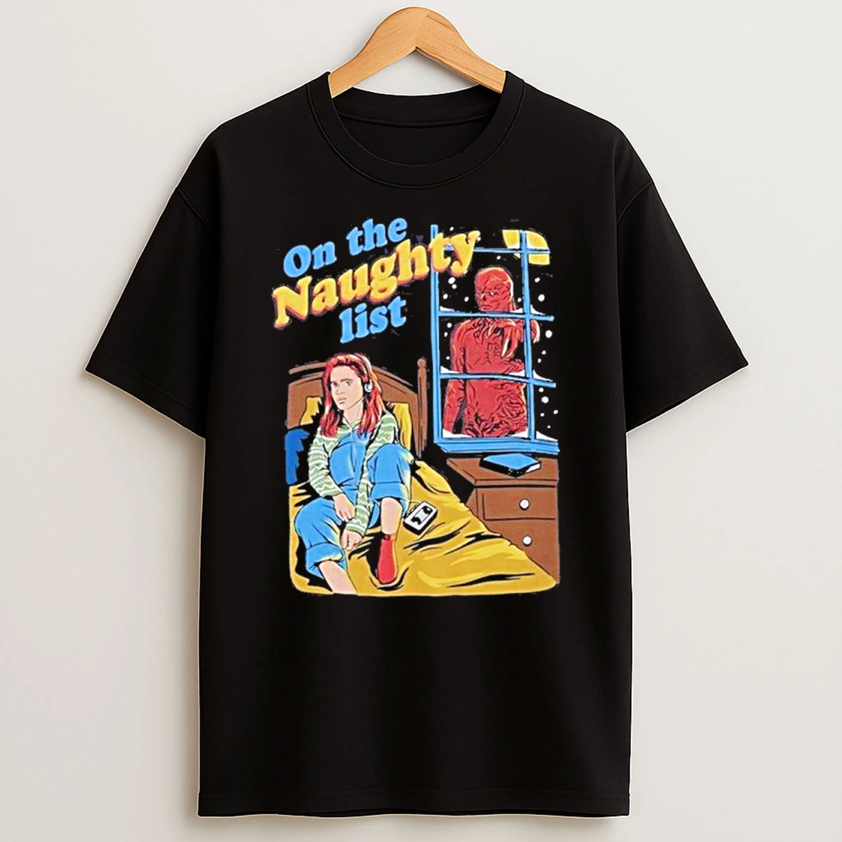 Stranger Things 5 Max And Vecna Naughty List Tshirt Hoodie