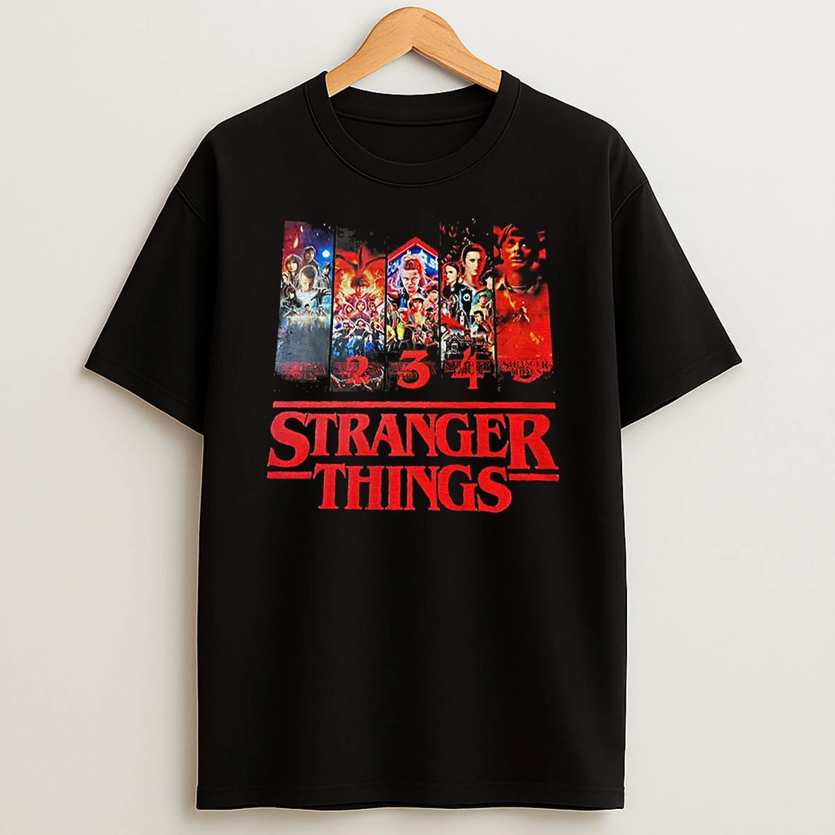 Stranger Things 5 New Season Neftflix Movie Tshirt Hoodie