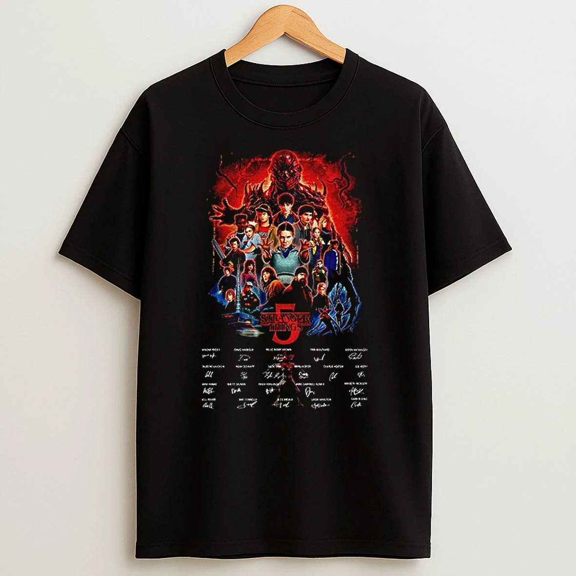 Stranger Things 5 Tshirt Hoodie