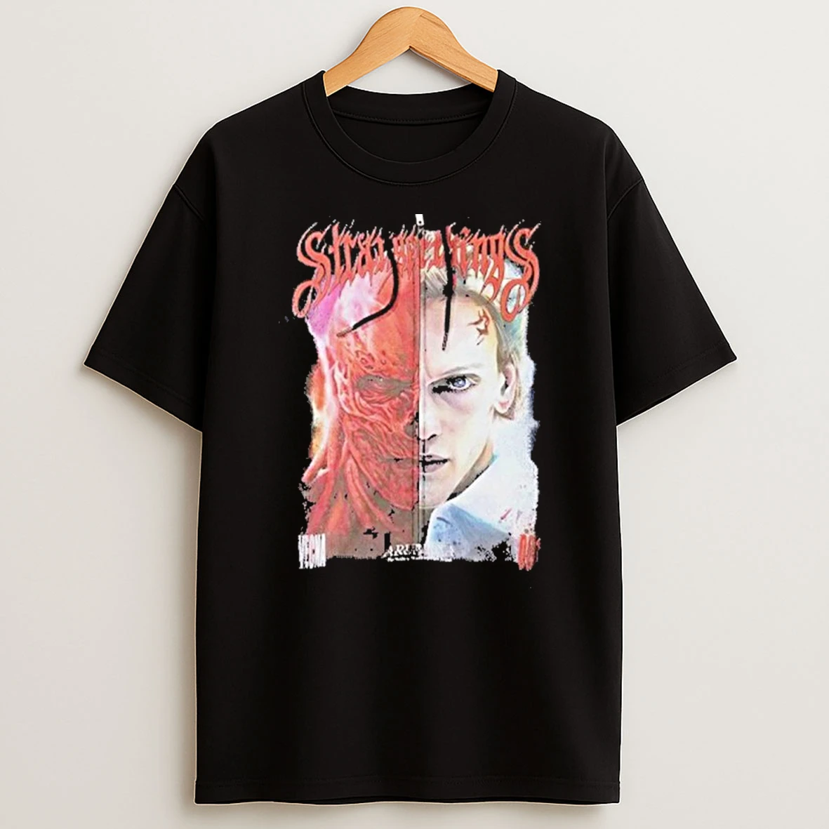Stranger Things 5 X Vecna Face Off Tshirt Hoodie