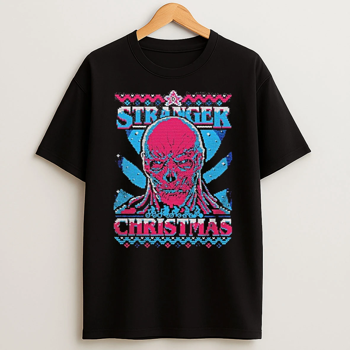 Stranger Things 5 X Vecna Ugly Christmas Tshirt Hoodie
