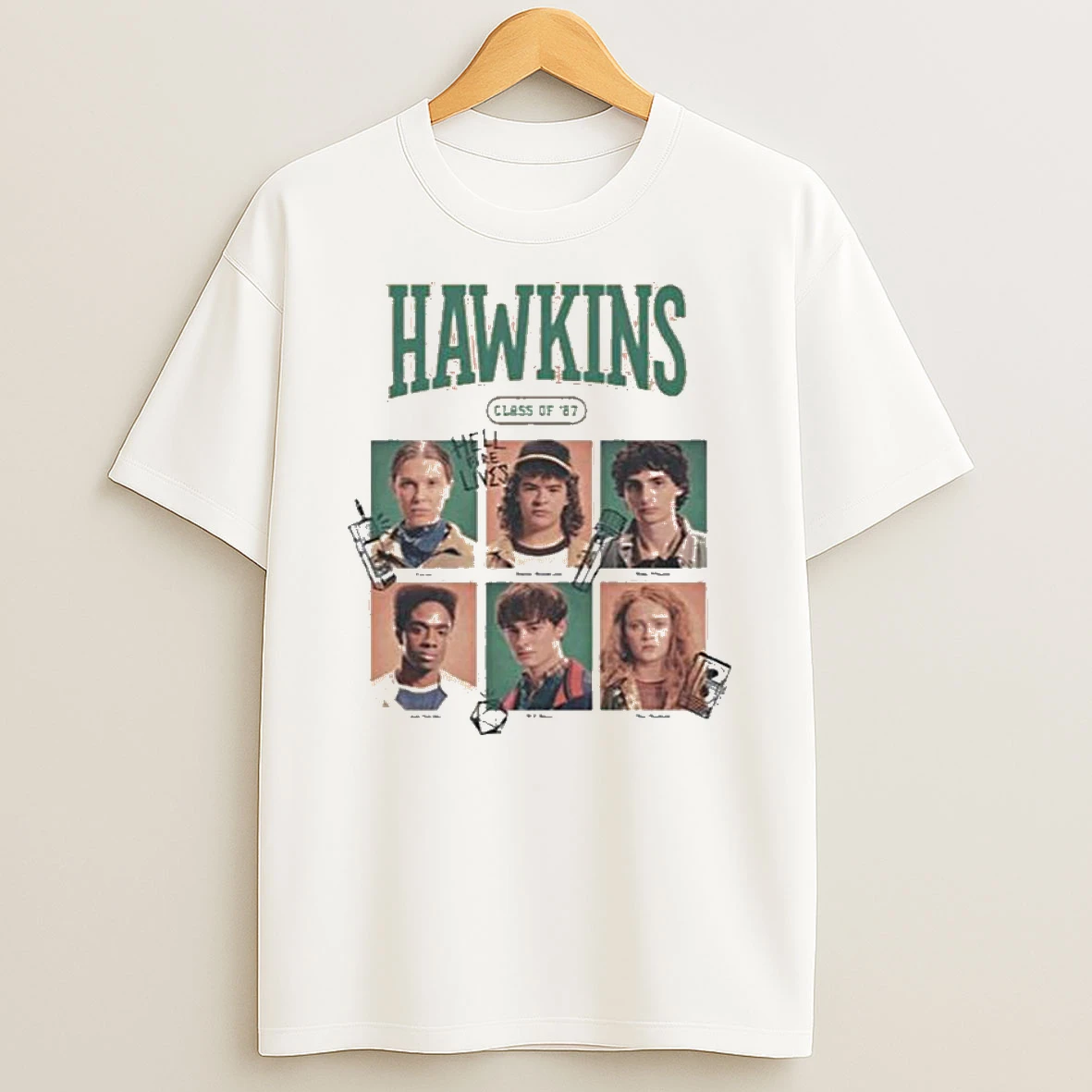Stranger Things Hawkins Class Of 87 2025 Tshirt Hoodie