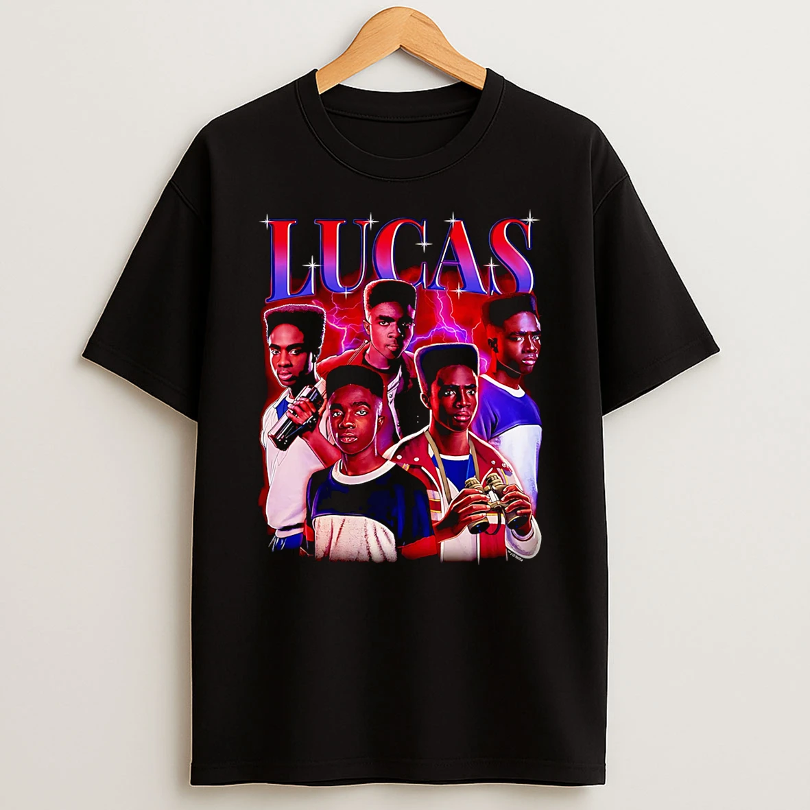 Stranger Things Lucas Hearthrob Tshirt Hoodie
