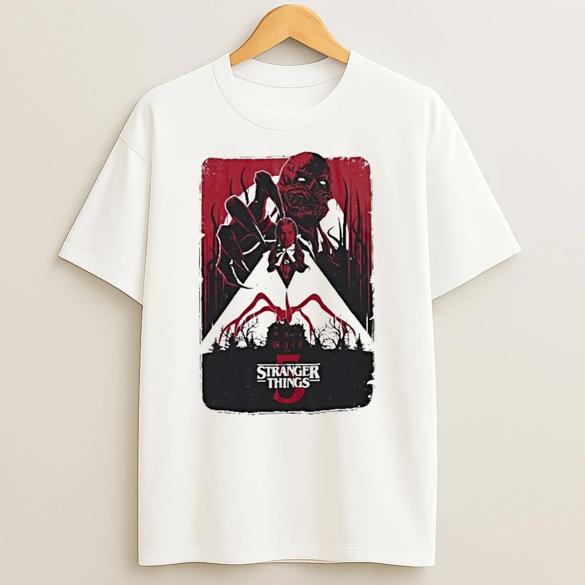 Stranger Things Season 5 Vecna And Max Tshirt Hoodie