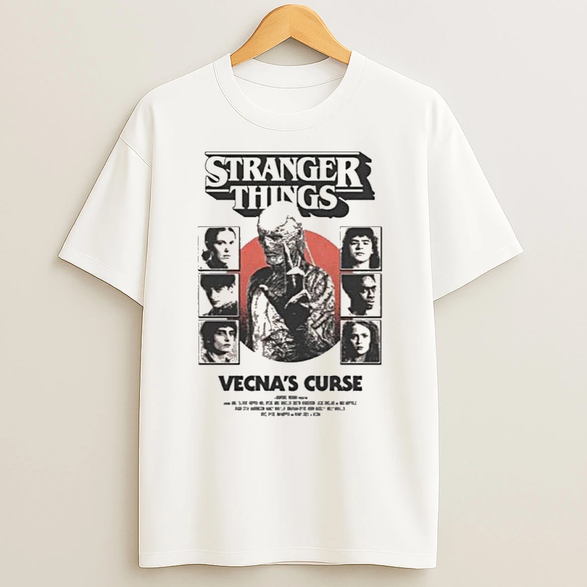Stranger Things Vecnas Curse 2025 Tshirt Hoodie