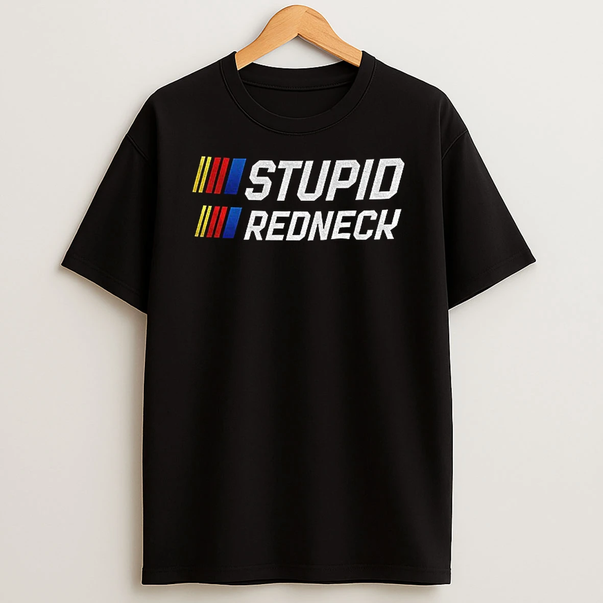 Stupid Redneck Nascar Logo Tshirt Hoodie