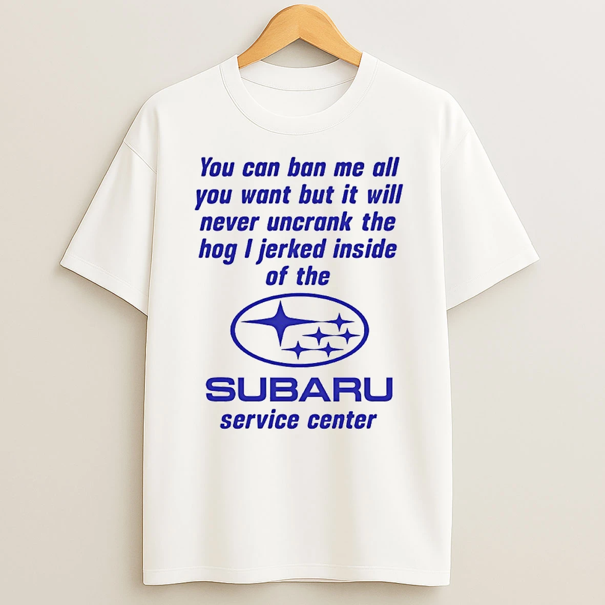 Subaru Service Center Logo Circle Tshirt Hoodie