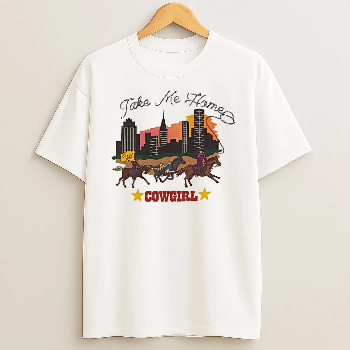 Take Me Home Staycoolnyc City Cowgirl Tshirt Hoodie