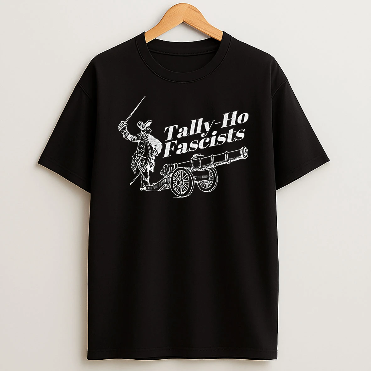 Tally Ho Fascists Anti Capitalist Anti Fascism Tshirt Hoodie