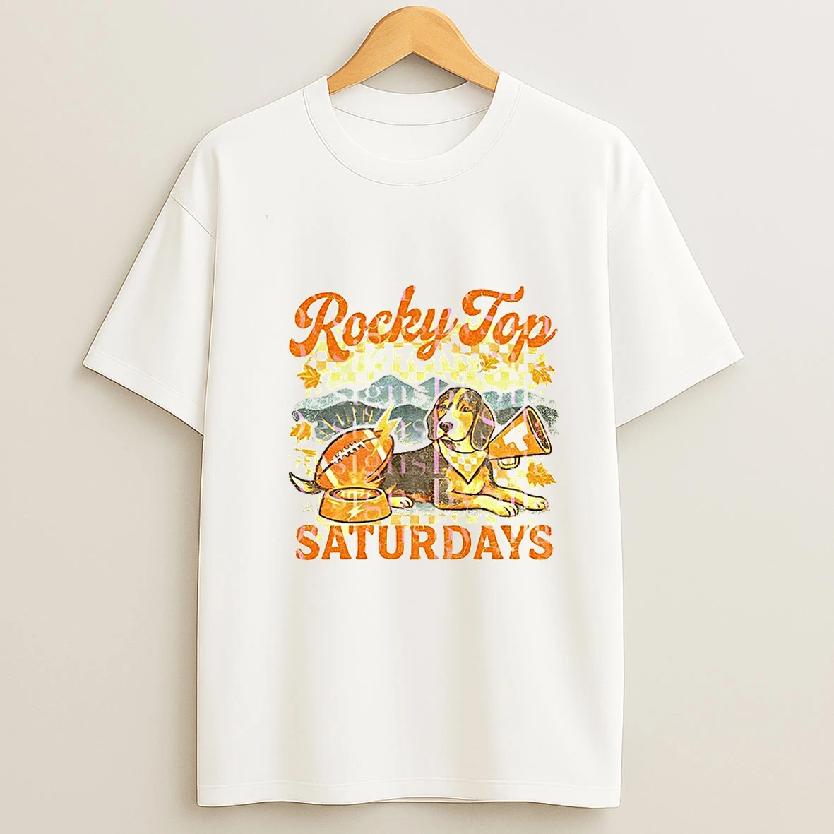 Tennessee Volunteers Coonhound Dog Rocky Top Saturdays Tshirt Hoodie