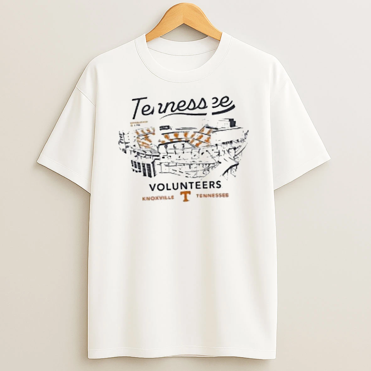 Tennessee Volunteers Football Est 1794 Neyland Stadium Knoxville Tshirt Hoodie