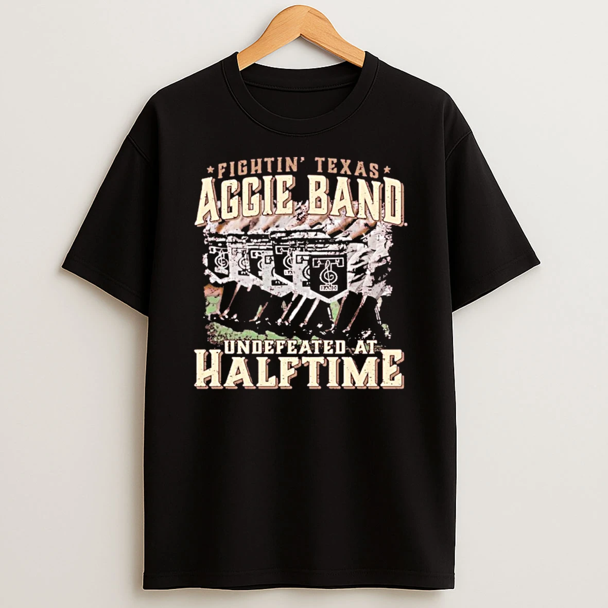 Texas Am Aggies Undefeated At Aggie Band Halftime Tshirt Hoodie
