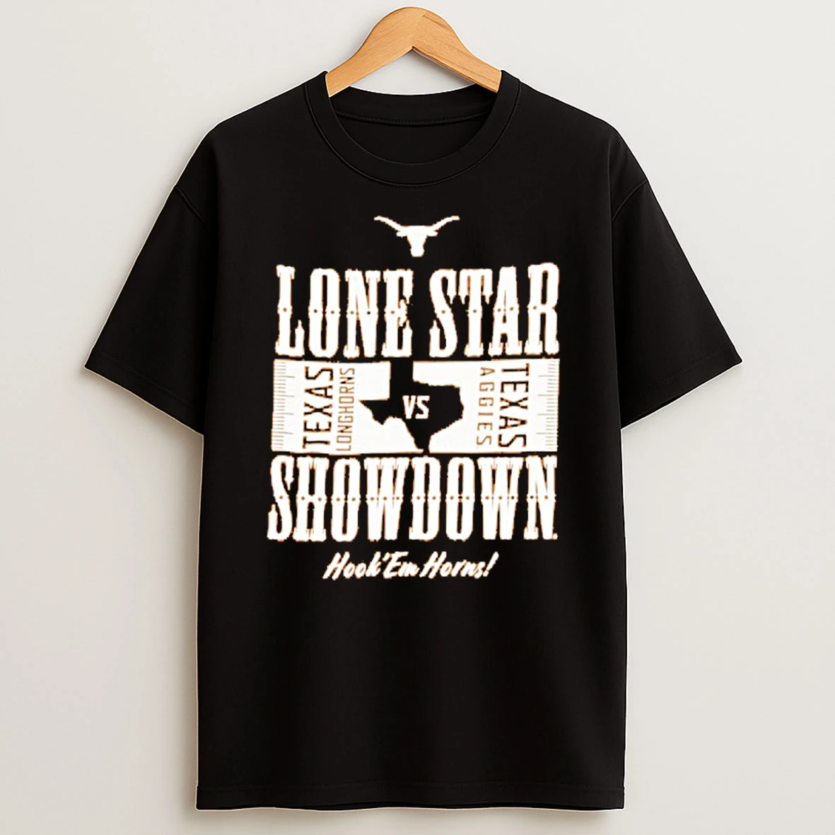 Texas Longhorns 2025 Lone Star Showdown Ticket Tshirt Hoodie