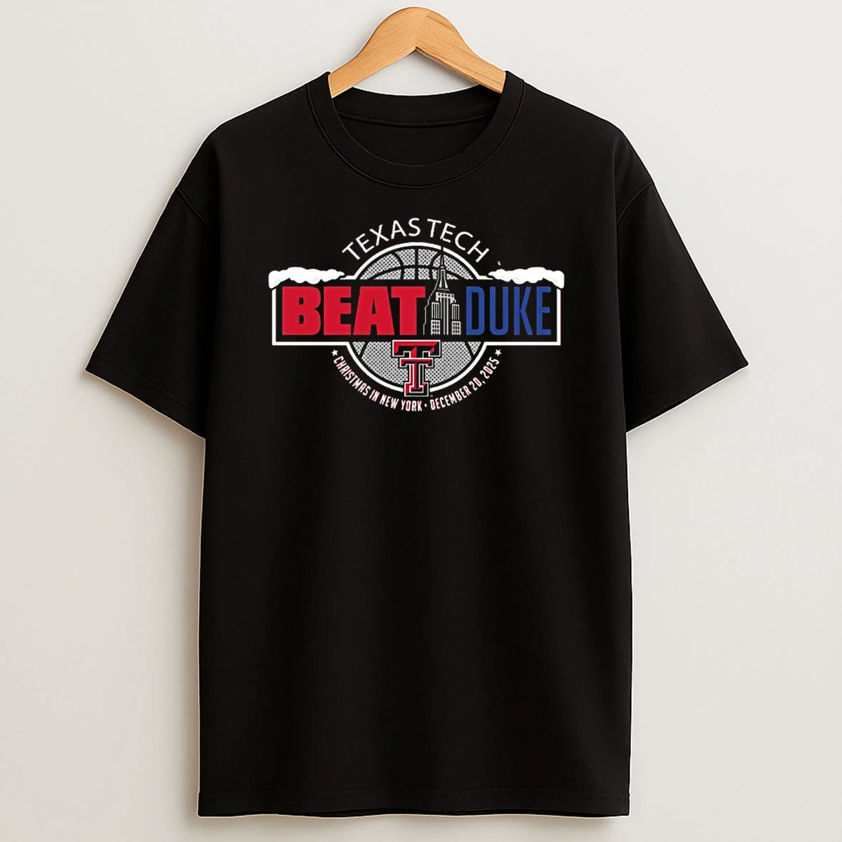 Texas Tech Basketball Skate Past Duke 2025 Tshirt Hoodie