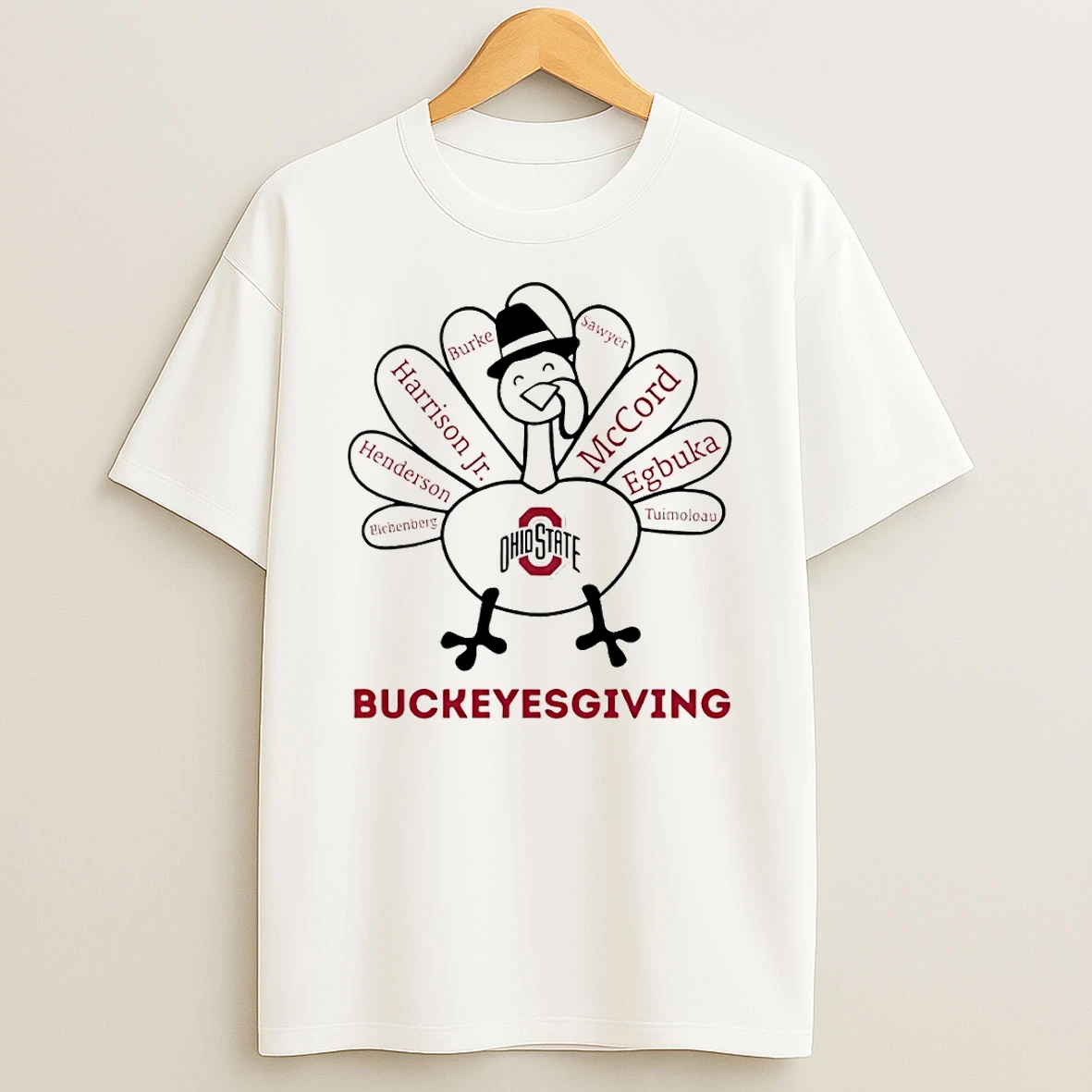 Thanksgiving With Ohio State Buckeyes Heroes Tshirt Hoodie