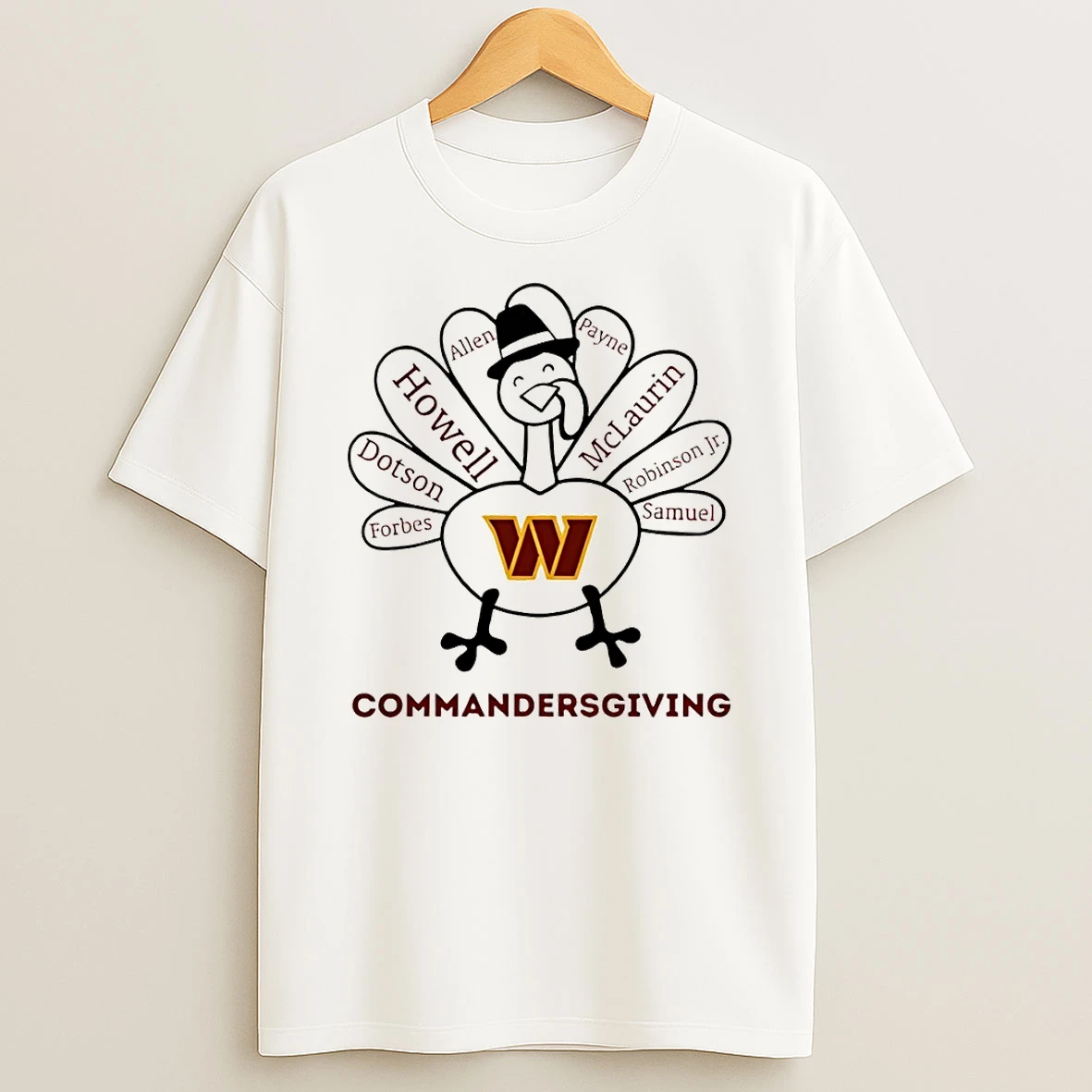 Thanksgiving With Washington Commanders Heroes Tshirt Hoodie