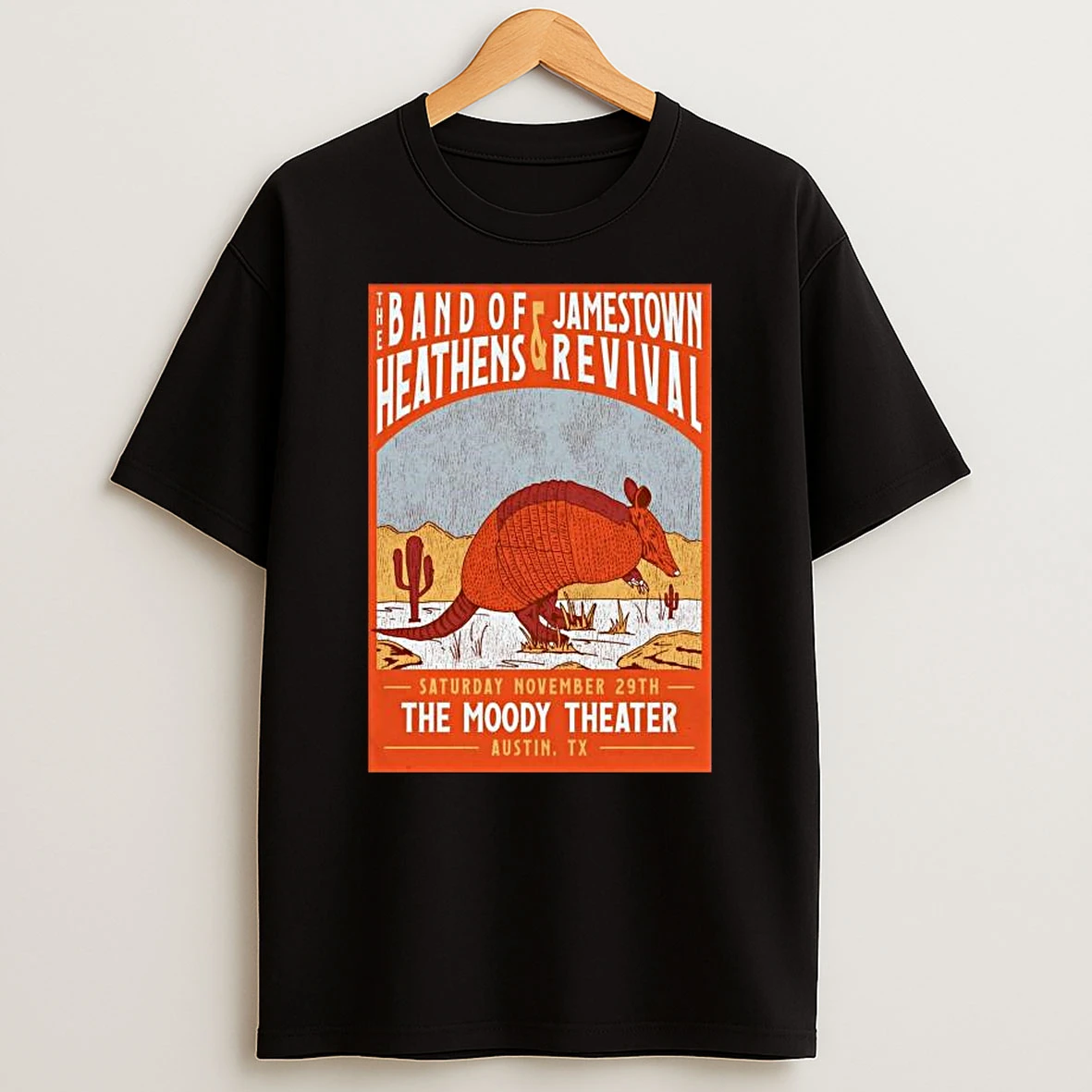 The Band Of Heathens And Jamestown Revival November 29 2025 The Moody Theater In Austin Tx Tshirt Hoodie