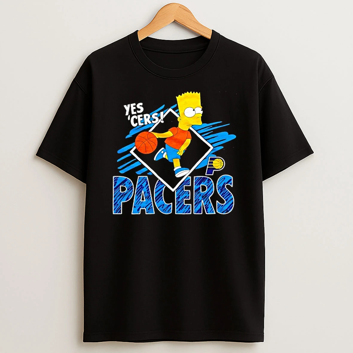The Bart Simpson X Indiana Pacers Nba Mashup Tshirt Hoodie