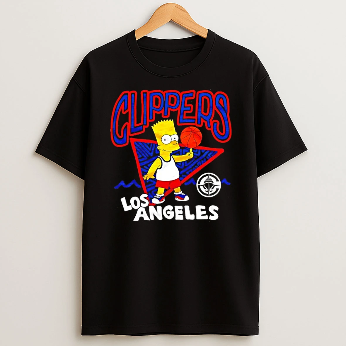 The Bart Simpson X Los Angeles Clippers Nba Mashup Tshirt Hoodie