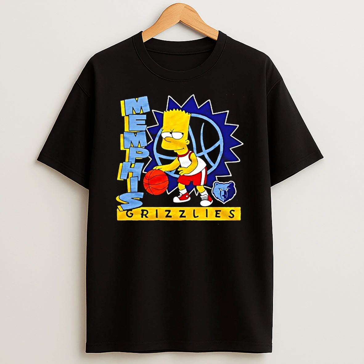 The Bart Simpson X Memphis Grizzlies Nba Mashup Tshirt Hoodie