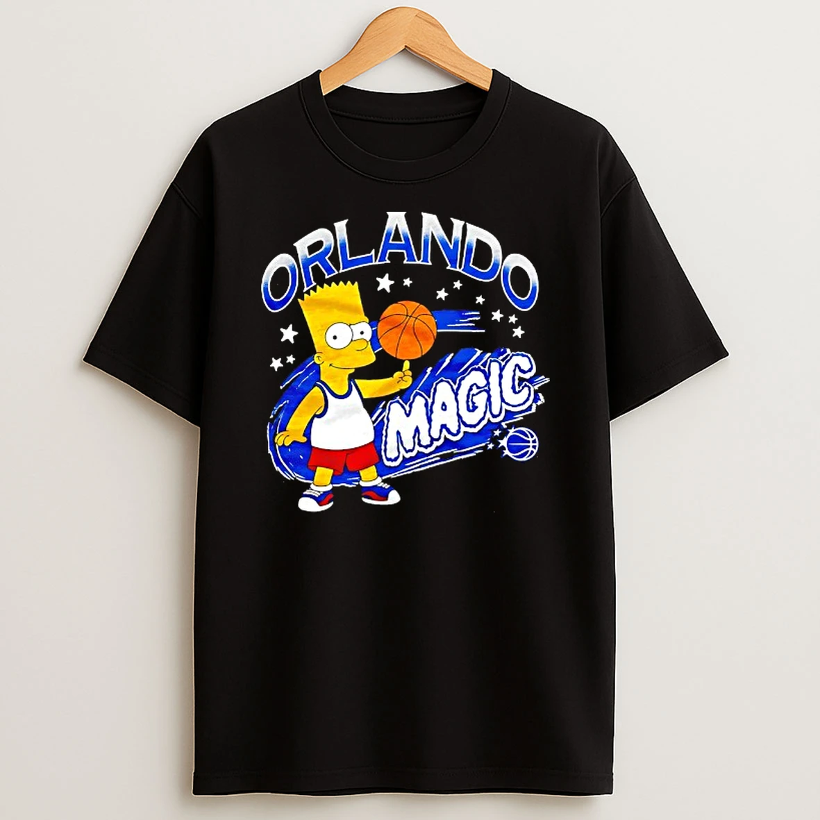 The Bart Simpson X Orlando Magic Nba Mashup Tshirt Hoodie