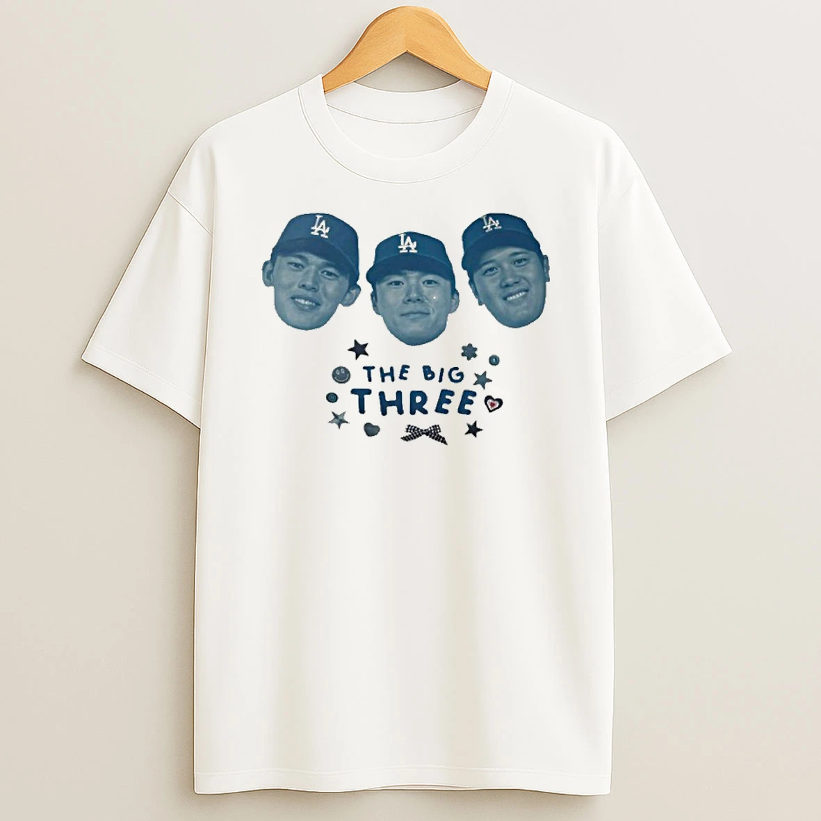 The Big Three Ohtani Yamamoto Sasaki Tshirt Hoodie