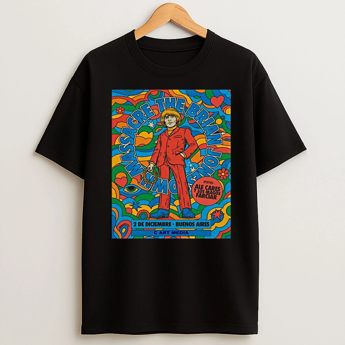 The Brian Jonestown Massacre Event Buenos Aires On December 2 2025 Tshirt Hoodie
