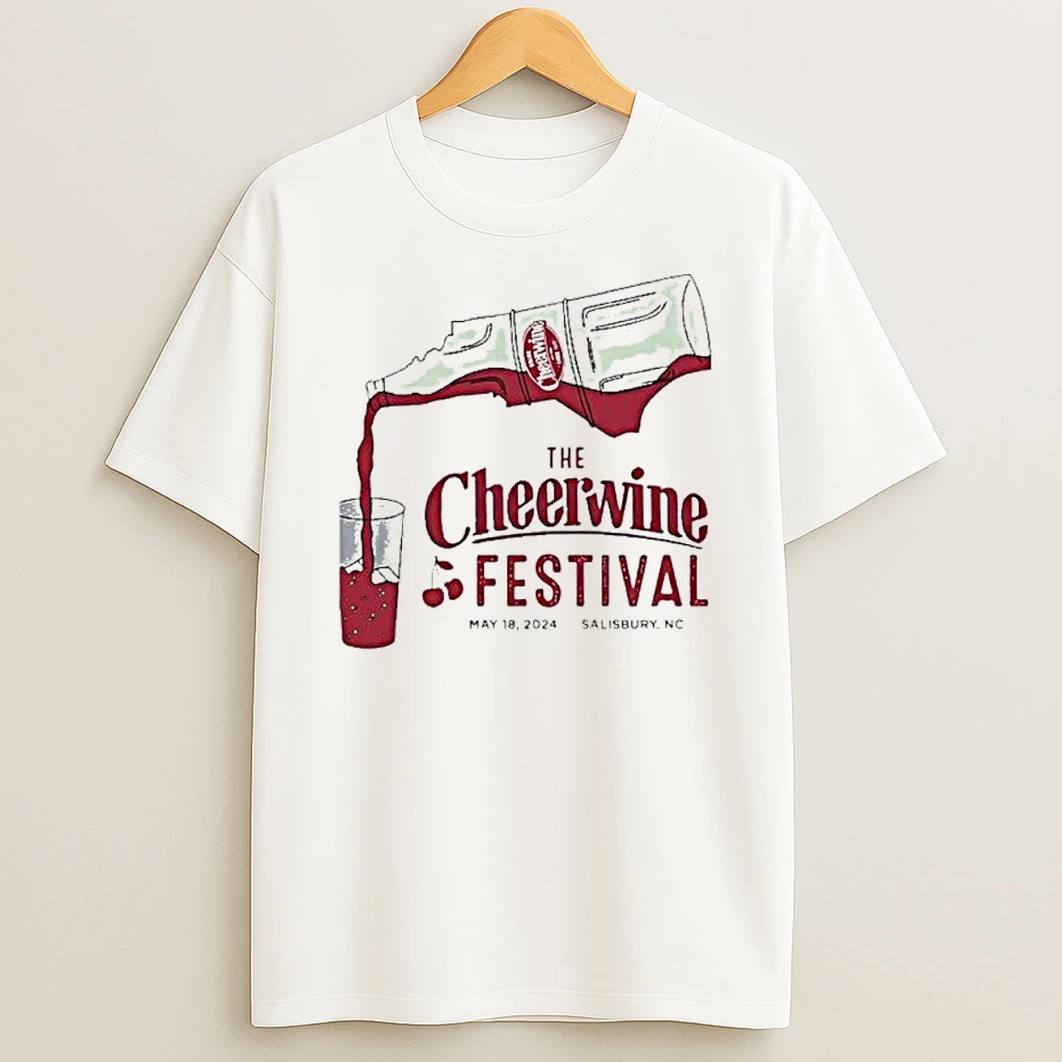 The Cheerwine Festival 2024 Tshirt Hoodie