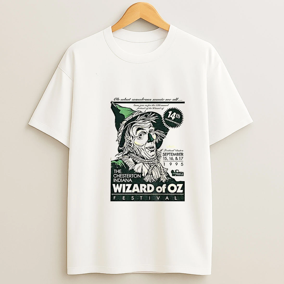 The Chesterton Indiana Wizard Of Oz Tshirt Hoodie
