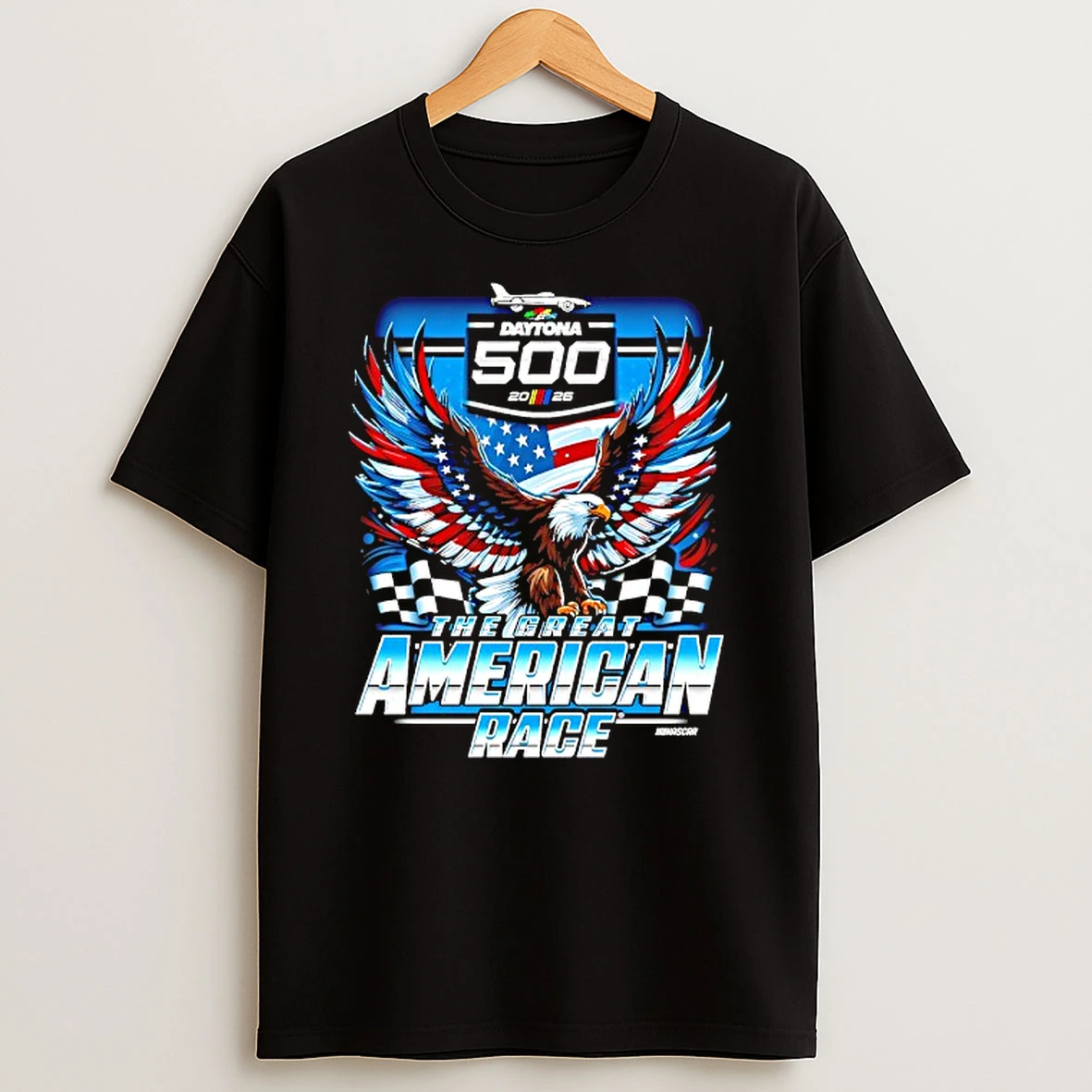 The Great American Race Daytona International Speedway 2026 Daytona 500 Eagle Tshirt Hoodie