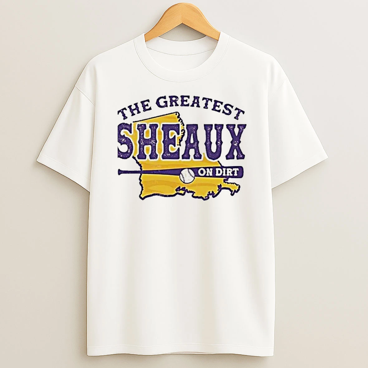The Greatest Sheaux On Dirt Lsu Tigers Tshirt Hoodie