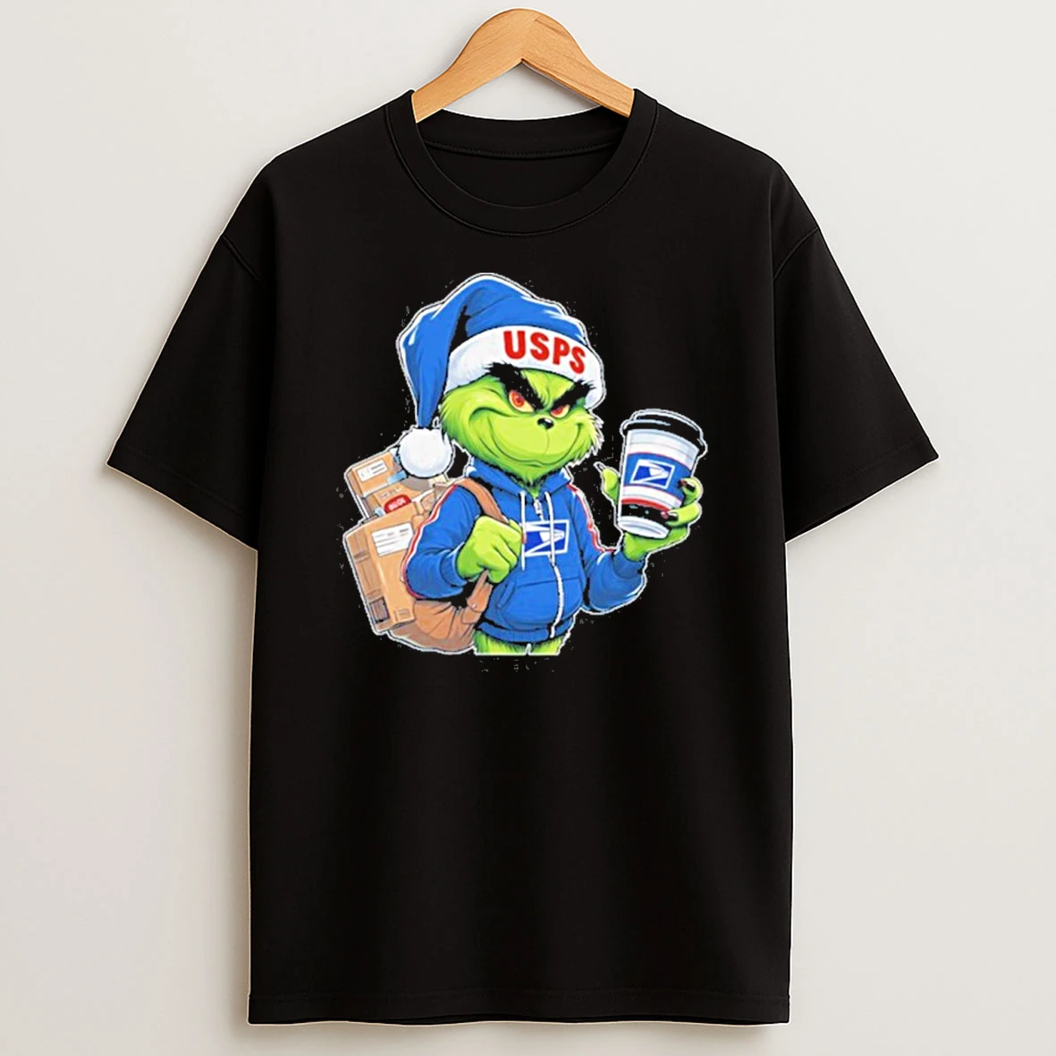 The Grinch Usps Christmas Tshirt Hoodie