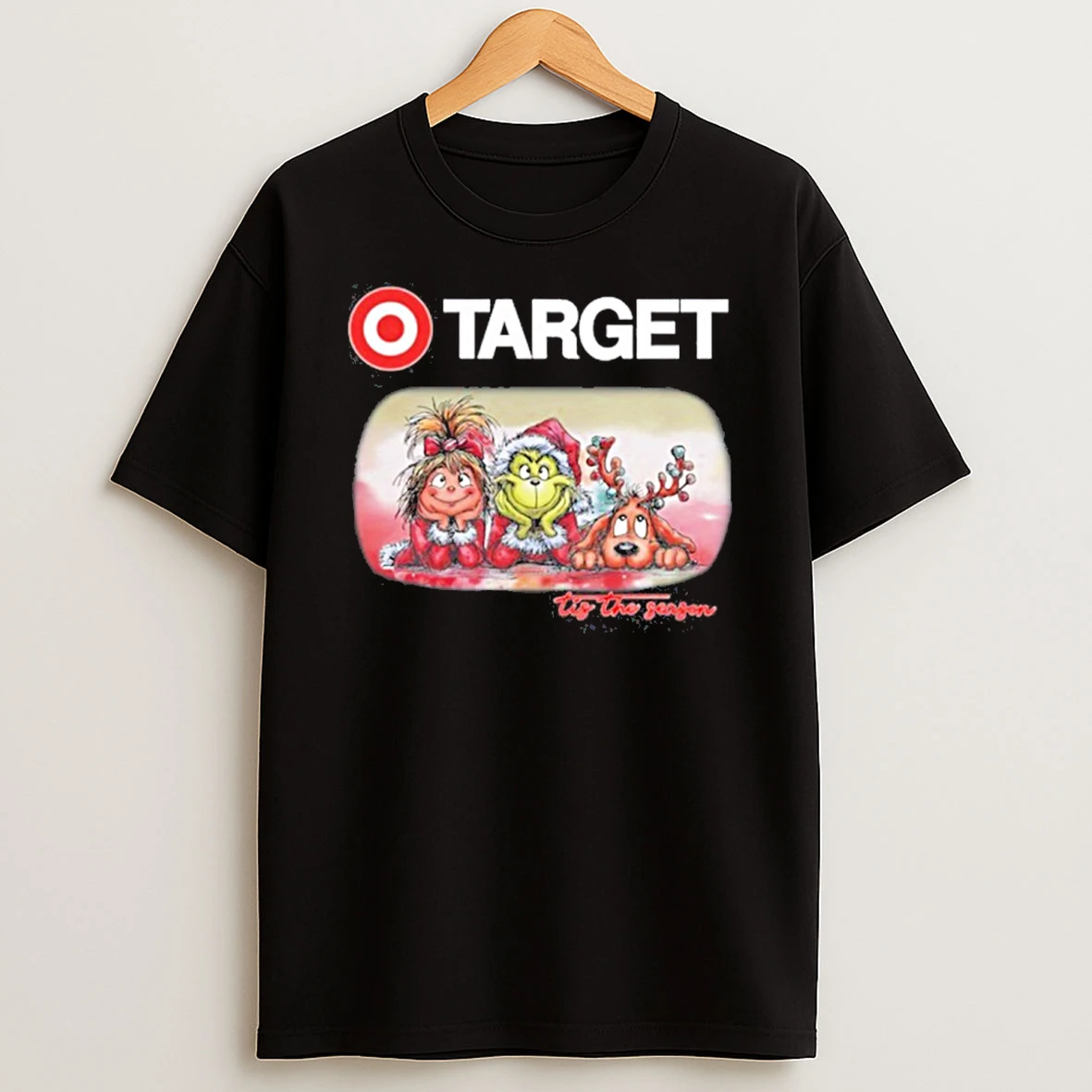 The Grinch With Friends Tis The Season Target Logo Tshirt Hoodie