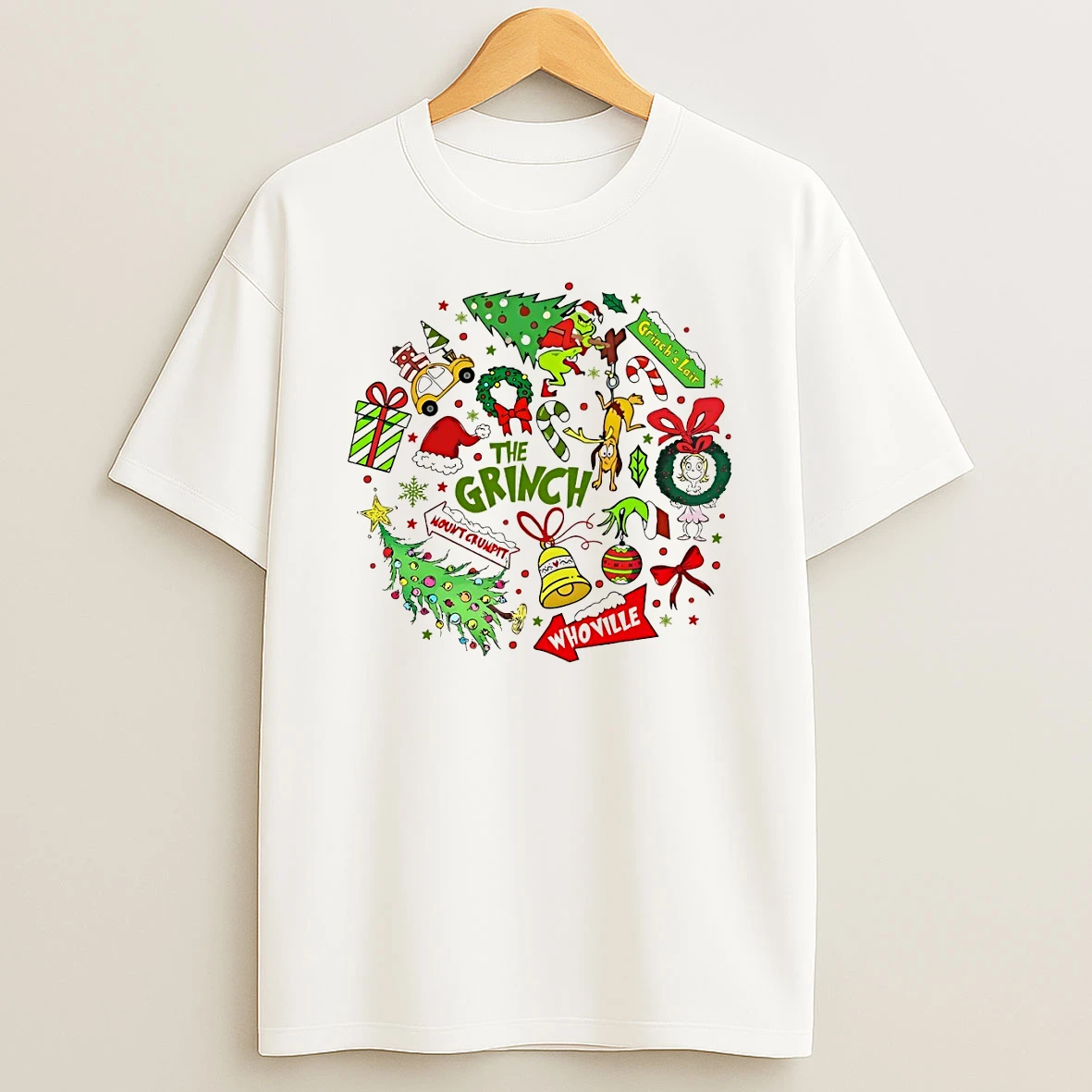 The Grinch Mount Crumpit Whoville Grinchs Lair Merry Christmas Tshirt Hoodie