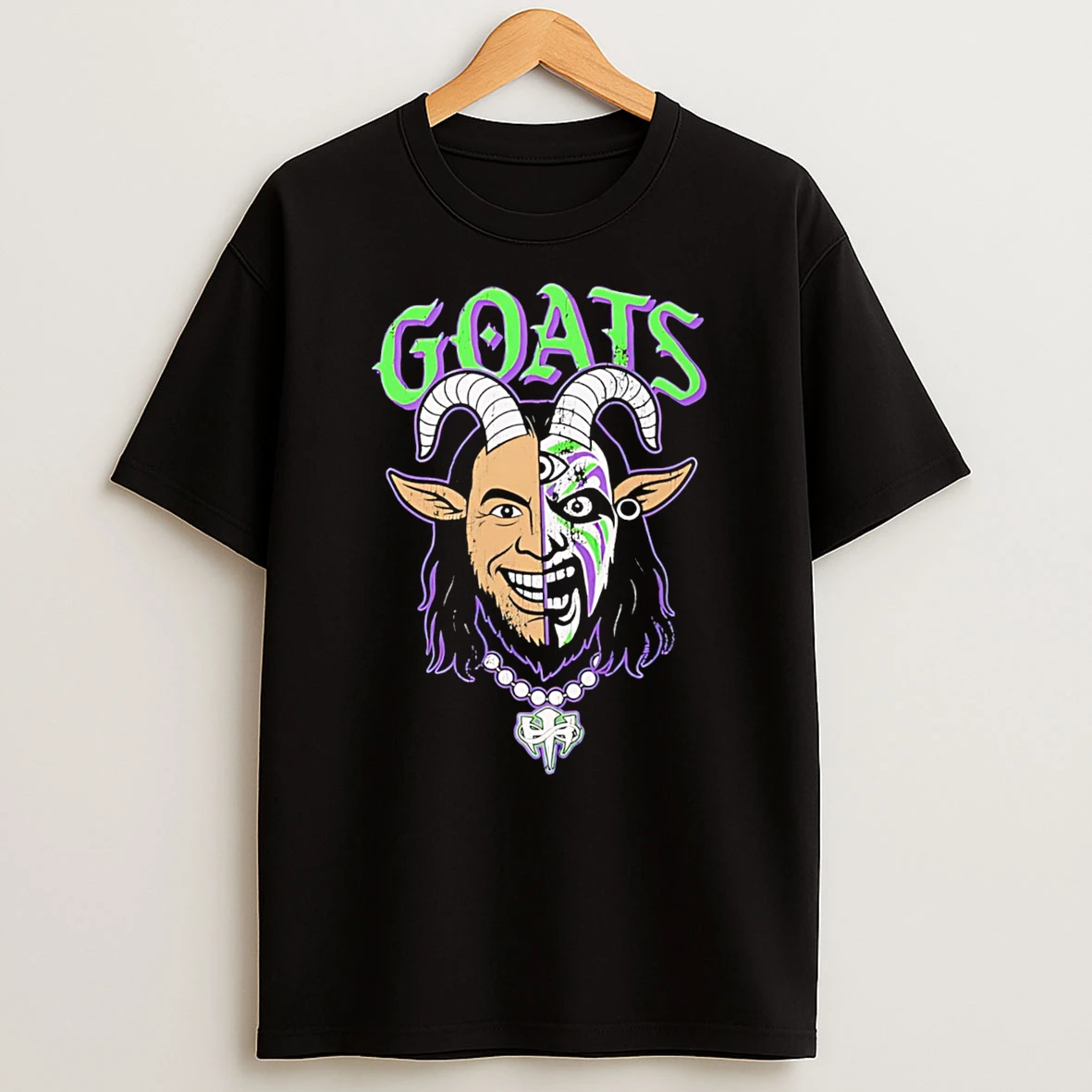 The Hardys The Goats Half Face Tshirt Hoodie