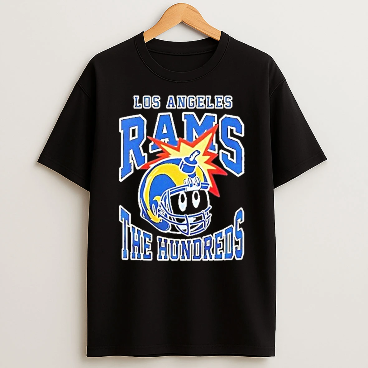 The Hundreds X Los Angeles Rams Football Tshirt Hoodie