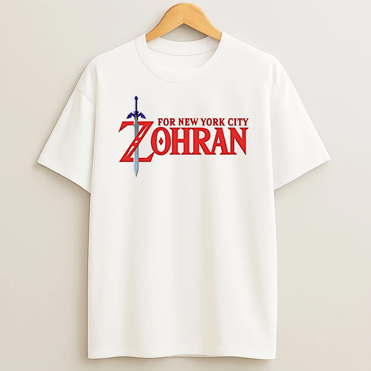 The Legend Of New York City Zohran Mayor Sword Circle Tshirt Hoodie