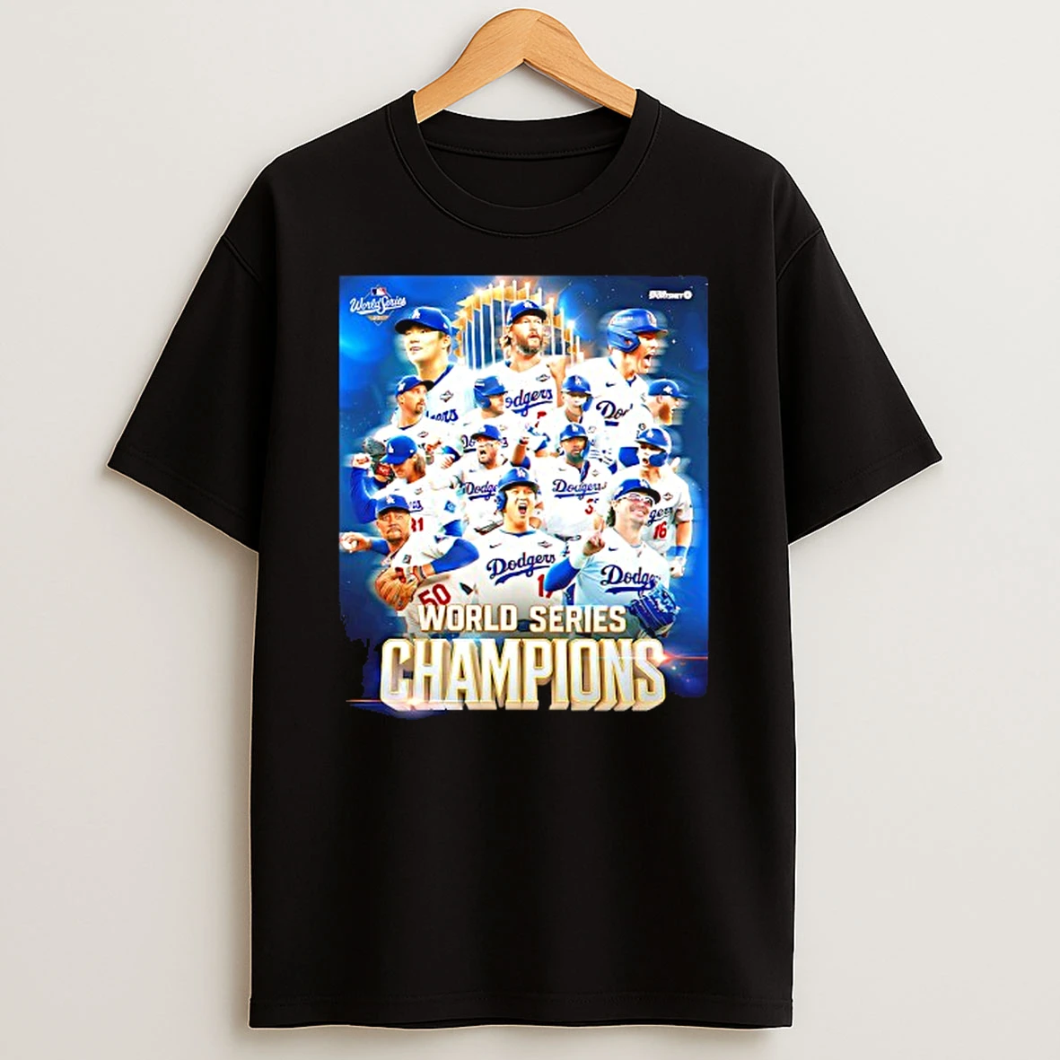 The Los Angeles Dodgers 2025 World Series Champions Graphic Tshirt Hoodie