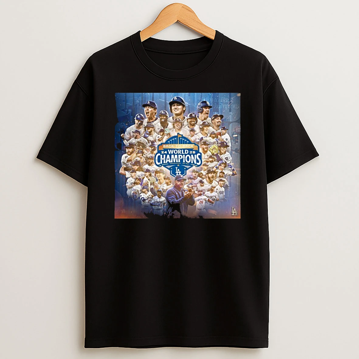 The Los Angeles Dodgers Are Back To Back World Series Champions Tshirt Hoodie