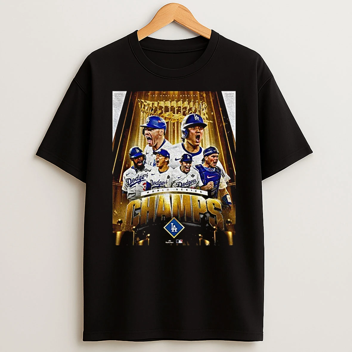 The Los Angeles Dodgers The 2025 World Series Champions Tshirt Hoodie