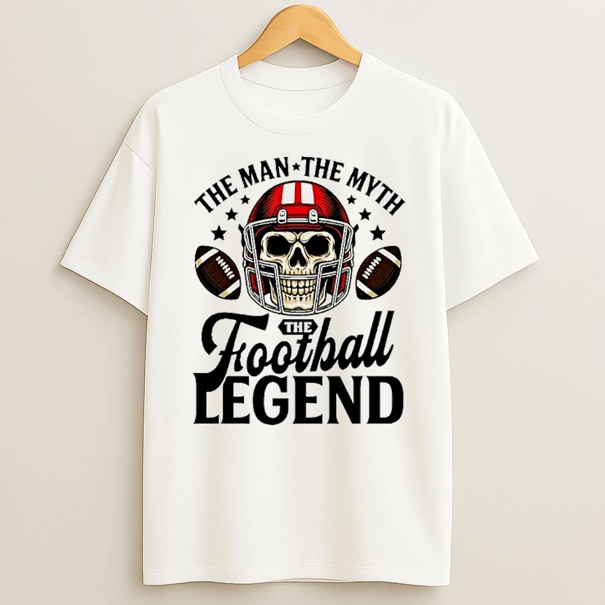 The Man The Myth The Football Legend Tshirt Hoodie
