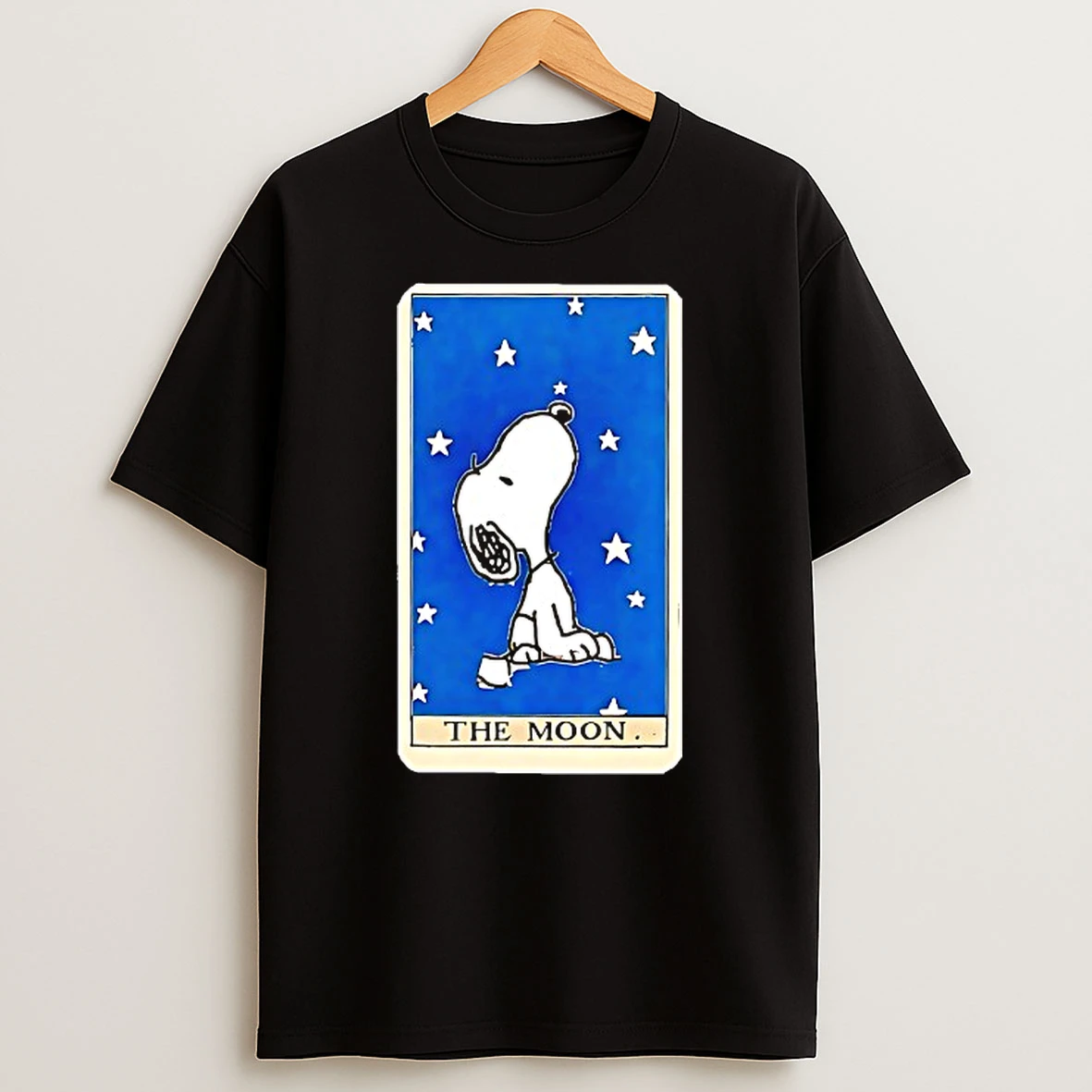 The Moon Snoopy Tarot Card Tshirt Hoodie