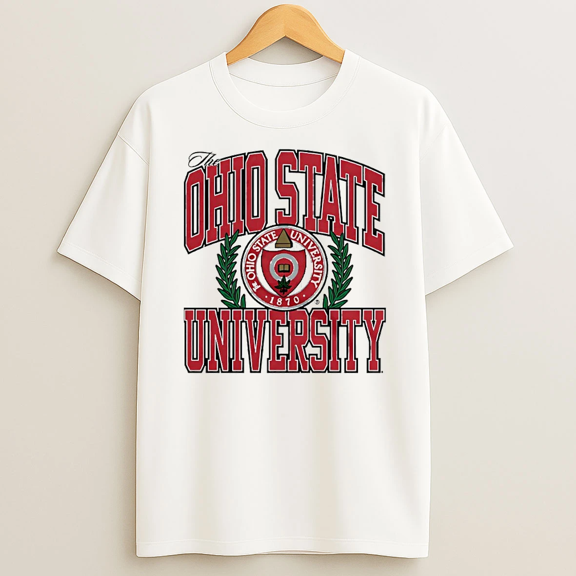 The Ohio State University Logo Circle Tshirt Hoodie